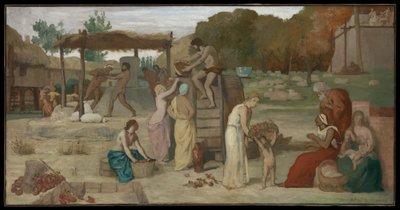 Cider by Pierre Puvis de Chavannes