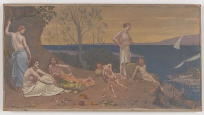Pleasant Land by Pierre Puvis de Chavannes