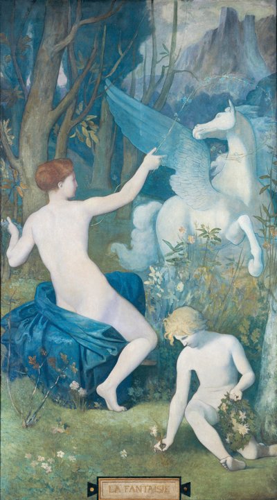 Fantasy by Pierre Puvis de Chavannes