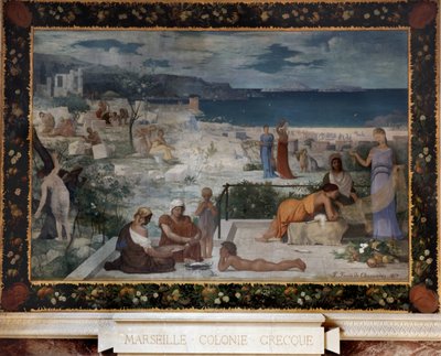 Marseille - Greek colony by Pierre Puvis de Chavannes