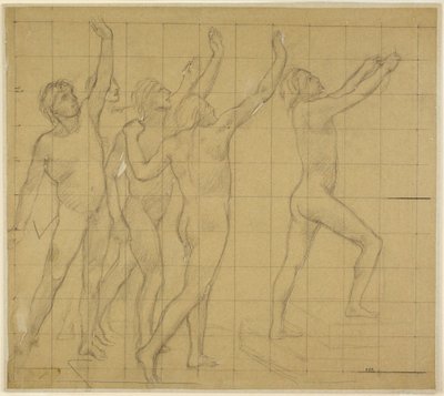 Study for the Hemicycle of the Sorbonne (The Letters, Sciences, and Arts) by Pierre Puvis de Chavannes