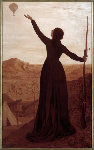 The Ball by Pierre Puvis de Chavannes