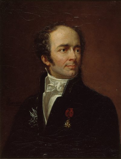 Portrait of General Maximilien Foy, ca. 1820 by Pierre Roch Vigneron