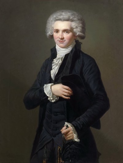 Portrait of Maximilien de Robespierre by Pierre Roch Vigneron