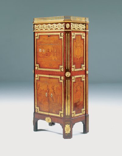 Louis XV secretaire a abattant by Pierre Roussel