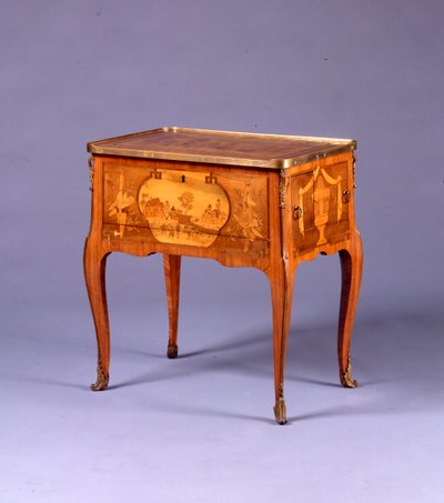 Transitional table a la Bourgogne by Pierre Roussel