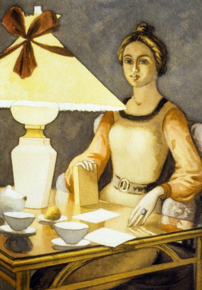 Angele, illustration from 