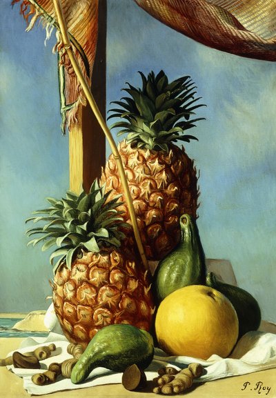 Still-Life with Pineapples by Pierre Roy