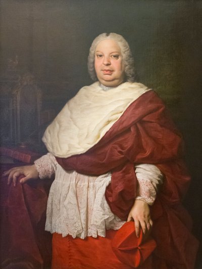 Portrait of Cardinal Silvio Valenti Gonzaga, c.1745 by Pierre Subleyras