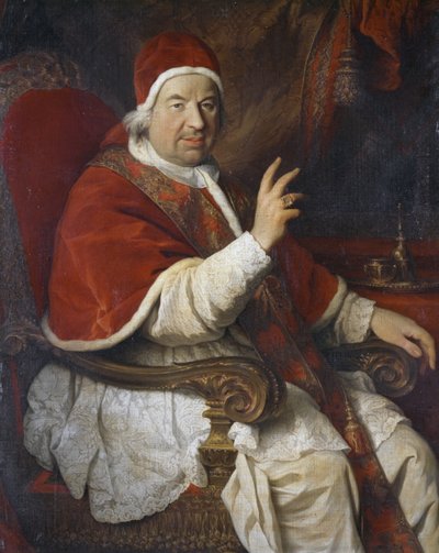 Portrait of Pope Benedict XIV (1675-1758) by Pierre Subleyras