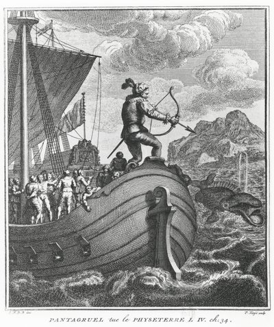 Pantagruel Kills Physeter by Pierre Tanje