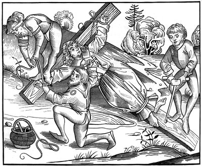 The Infant Richard of Pontoise Crucified by Jews by Pierre Wolgmuth