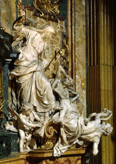 Religion Overthrowing Heresy and Hatred by Pierre the Younger Le Gros