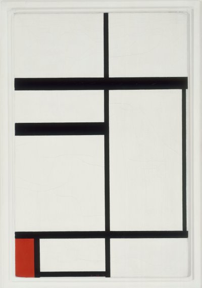 Composition with Red, Black and White by Piet Mondrian