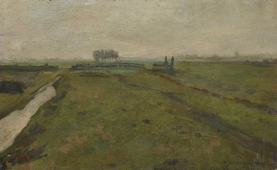 Landscape near Amsterdam, c. 1902 by Piet Mondrian