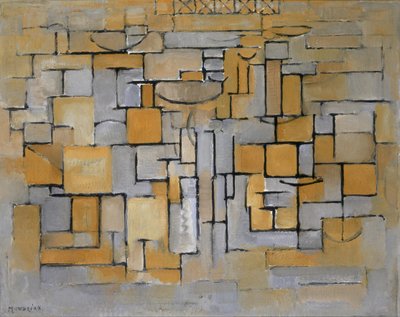 Painting No. II Composition No. XV Composition 4 by Piet Mondrian