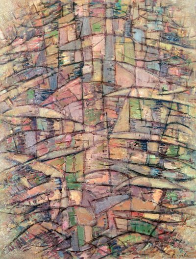 Tree by Piet Mondrian