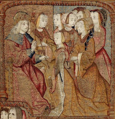 Triumphs of the Mother of God or Panos de Oro by Pieter (attr. to) Coecke van Aelst