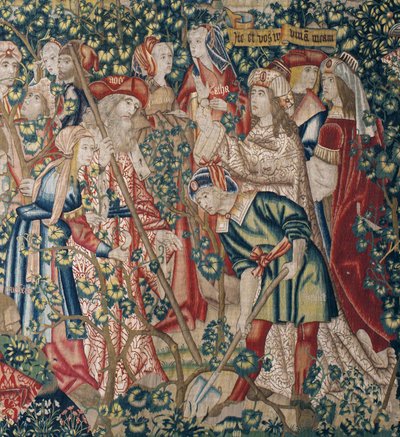 The Parable of the Laborers in the Vineyard by Pieter (studio of) Coecke van Aelst