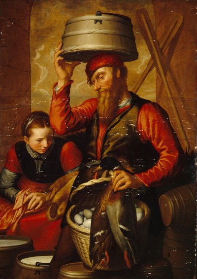 Vendor of Fowl by Pieter Aertsen