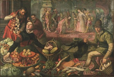 Christ and the Woman Taken in Adultery by Pieter Aertsen