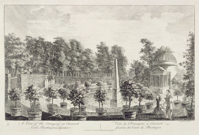 A View of the Orangery, Lord Burlington