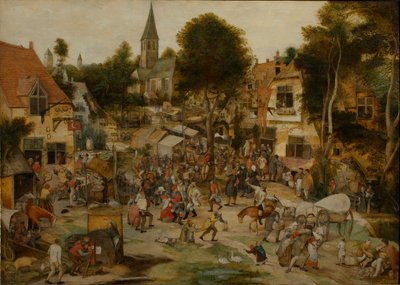 The Village Fair (Kermis), before 1565 by Pieter Balten