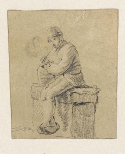 Sitting Peasant by Pieter Bartholomeusz. Barbiers