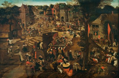A Village Fair by Pieter Breughel the Younger