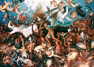 The Fall of the Rebel Angels by Pieter Bruegel the Elder