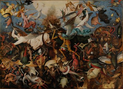The Fall of the Rebel Angels by Pieter Brueghel the Elder