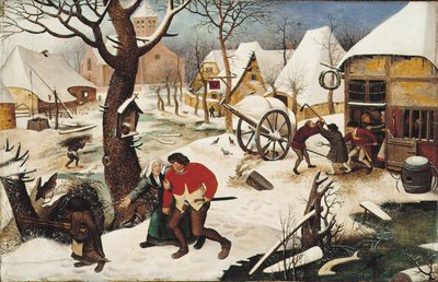 Return from the Inn by Pieter Brueghel the Younger