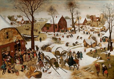 The Census at Bethlehem, Early 17th century by Pieter Brueghel the Younger