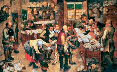 The Collector of Tithes by Pieter Brueghel the Younger