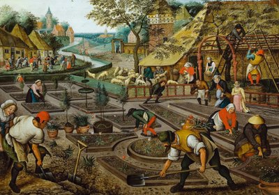 The Four Seasons: Spring by Pieter Brueghel the Younger