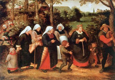 The Procession of the Bride by Pieter Brueghel the Younger
