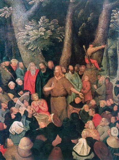 The Sermon of John the Baptist (detail), 1604 by Pieter Brueghel the Younger
