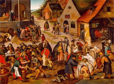 The Seven Works of Mercy by Pieter Brueghel the Younger