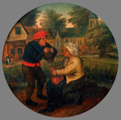 Unidentified Flemish Proverb, Late 16th-Early 17th Century by Pieter Brueghel the Younger