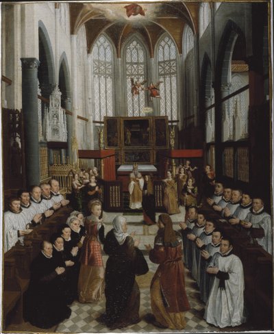 The Presentation of the Virgin in the Temple by Pieter Claeissens