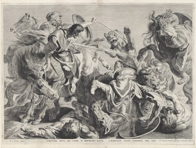 Lion Hunt by Pieter Claesz. Soutman