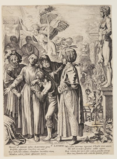 The Martyrdom of St. Lawrence by Pieter Claesz. Soutman
