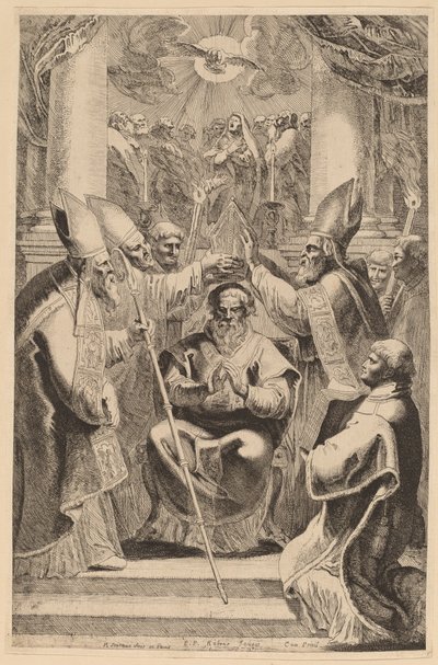 The Consecration of a Bishop by Pieter Claesz Soutman, after Sir Peter Paul Rubens