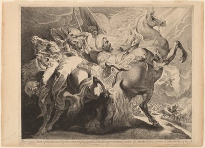 The Defeat of Sennacherib by Pieter Claesz Soutman after Sir Peter Paul Rubens