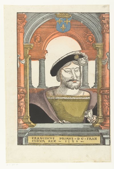 Portrait of Francis I of France by Pieter Coecke van Aelst (I) (circle of)
