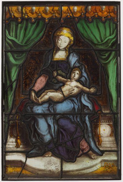 Window with Madonna and Child by Pieter Coecke van Aelst (I) (circle of)