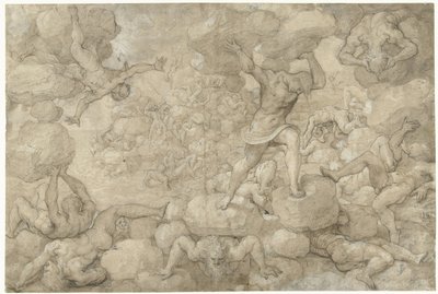The Fall of the Giants by Pieter Coecke van Aelst (I)