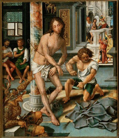 Christ at the Pillory by Pieter Coecke van Aelst
