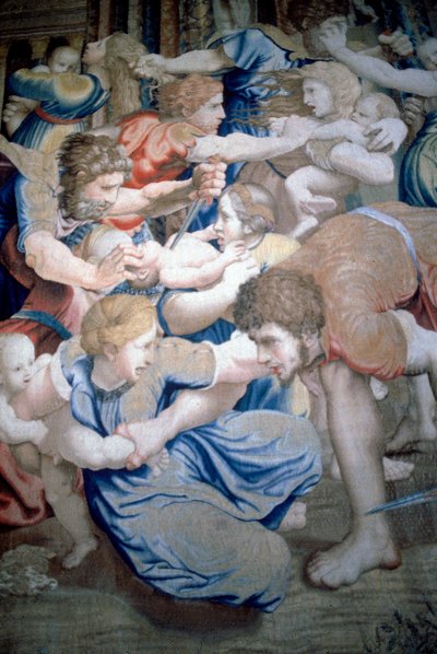 Detail of a Tapestry Depicting the Massacre of the Innocents by Pieter Coecke van Aelst