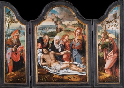 Lamentations over the Dead Christ by Pieter Coecke van Aelst